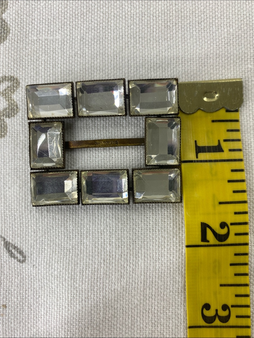 Vintage Czechoslovakia sash/belt buckle - Picture 5 of 5
